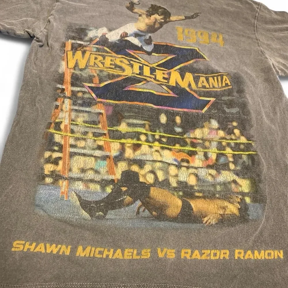 Wwe Razor Ramon Shirt Source Unknown | Shirts | 994 Wrestlemania X Shawn Michaels Vs Razor ...